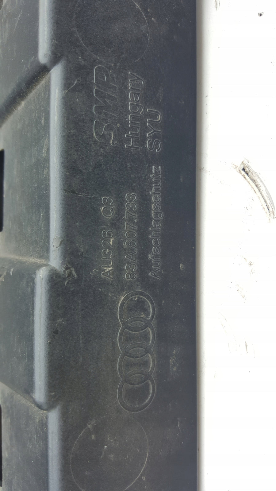 DYFUZOR ZDERZAKA PRZÓD AUDI Q3 II 2018- 83A807733