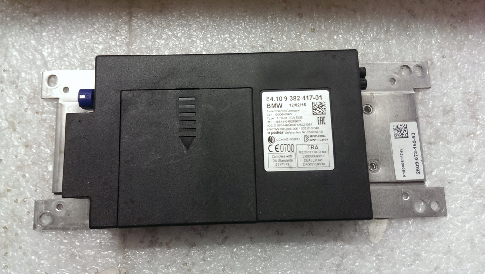Moduł bluetooth BMW F10 F20 F21 9382417 demontaż