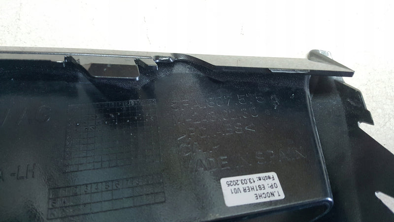Seat Leon CUPRA lV lift Kratka boczna lewa zderzak przód 5FA807575