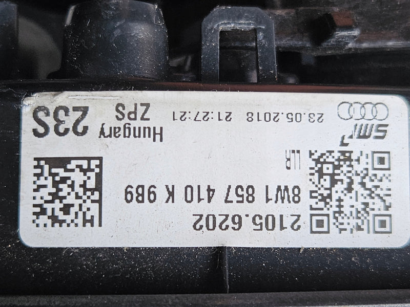 Pr Lusterko zewn AUDI A4 B9 8W1857410K 6 pin IDEAŁ