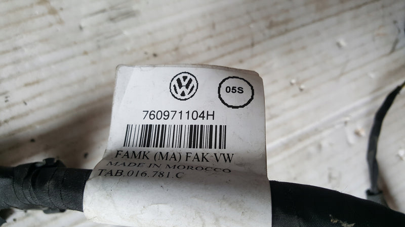 Instalacja PDC tył VW TOUAREG III 760971104H