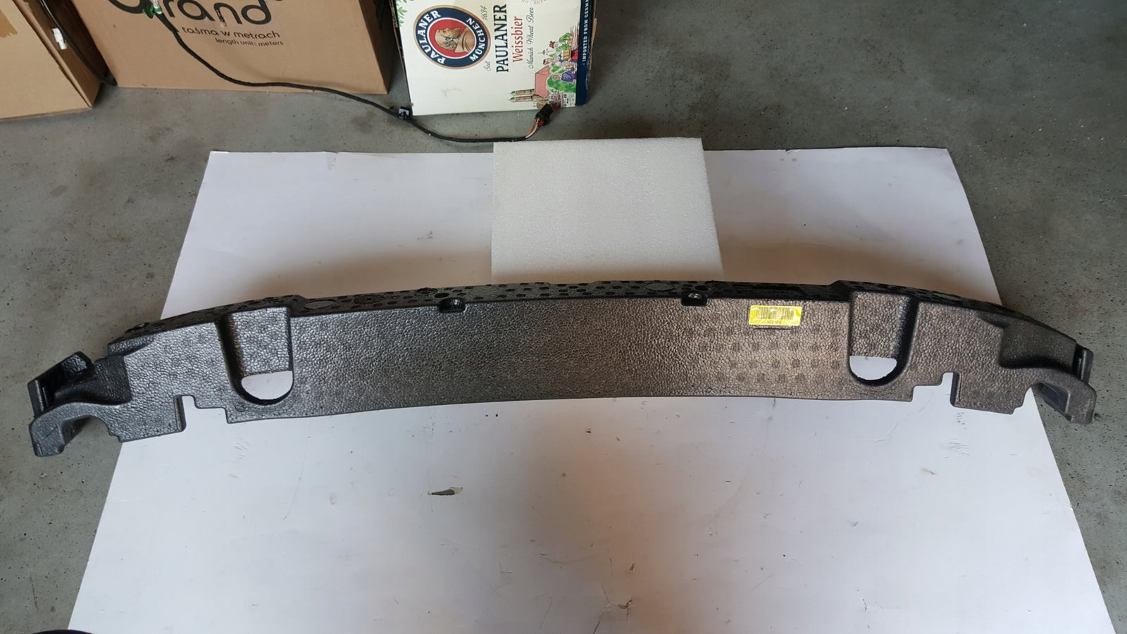 NOWY ORYGINALNY absorber zderzaka przedniego SEAT LEON 5F0807251G