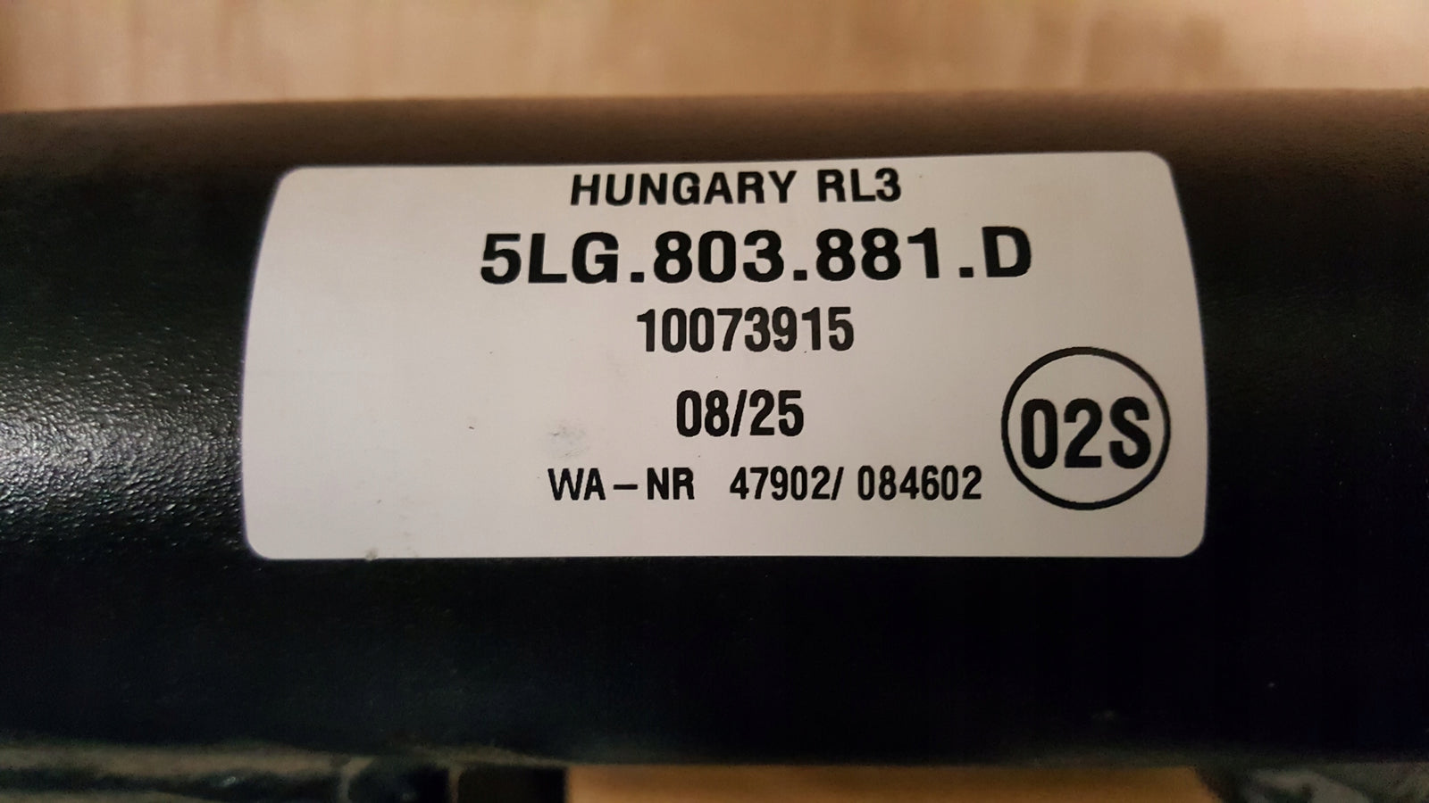 HAK HOLOWNICZY ACPS AUTOMOTIVE SKODA ENYAQ EV 5AC 5LA 2021- 5LG803881D