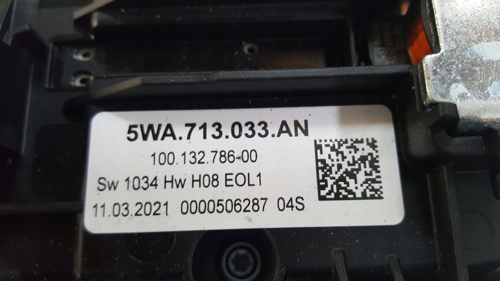 Mechanizm wybierak biegów VW AUDI SEAT 5WA713033AN demontaż