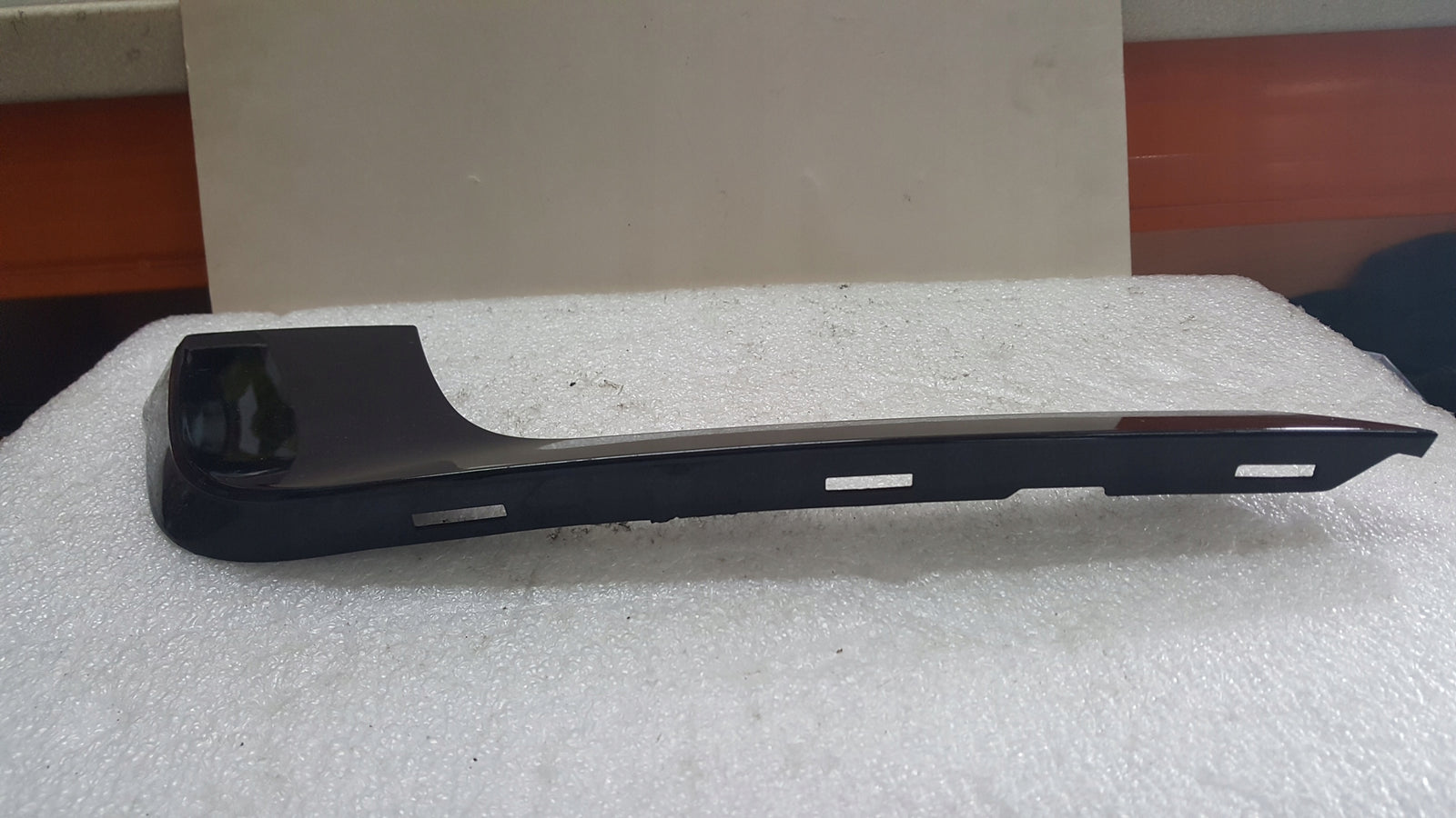 Listwa zderzaka prawy przód VW GOLF VII e-GOLF 5GE853666 demontaż