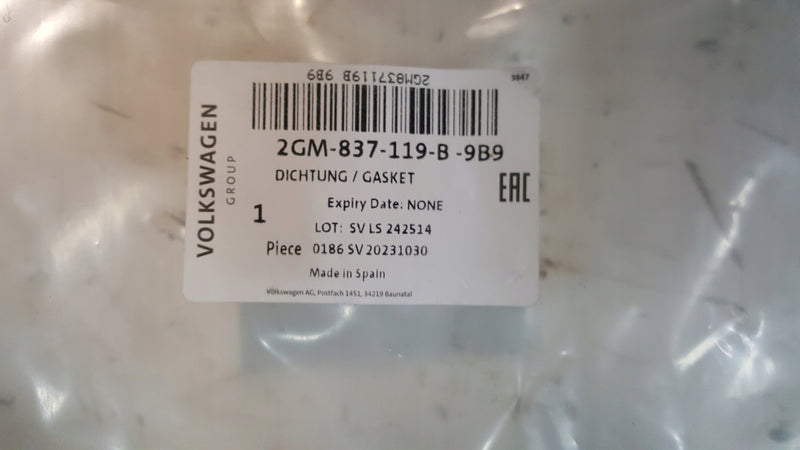 VW T-CROSS 2019- USZCZELKA OE 2GM837119B