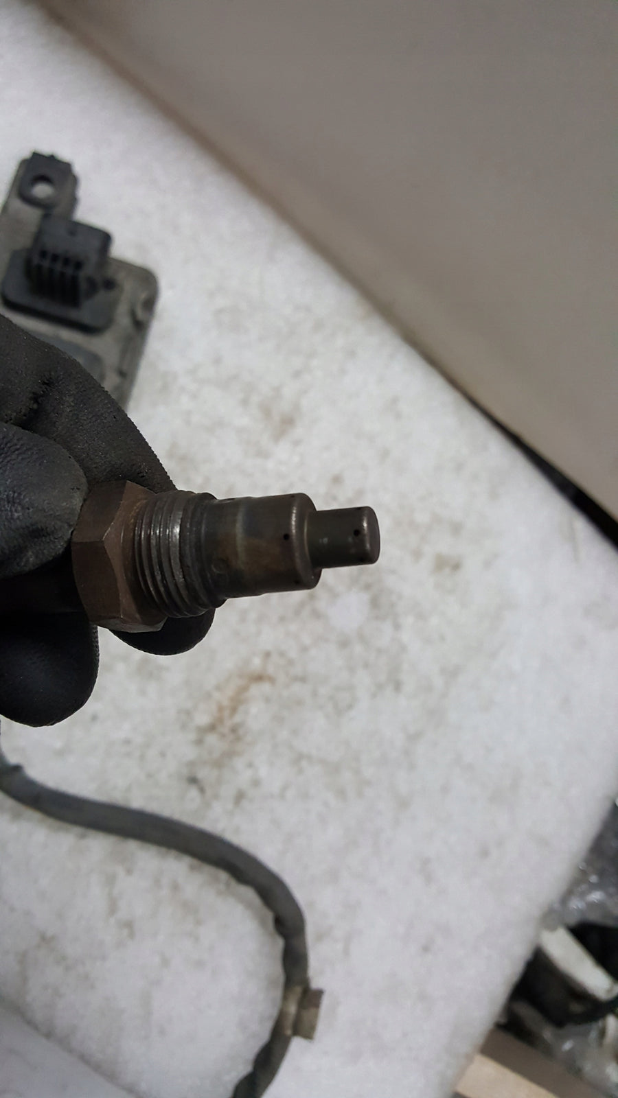 Sonda lambda czujnik NOX VW AUDI 04L907805AJ demontaż