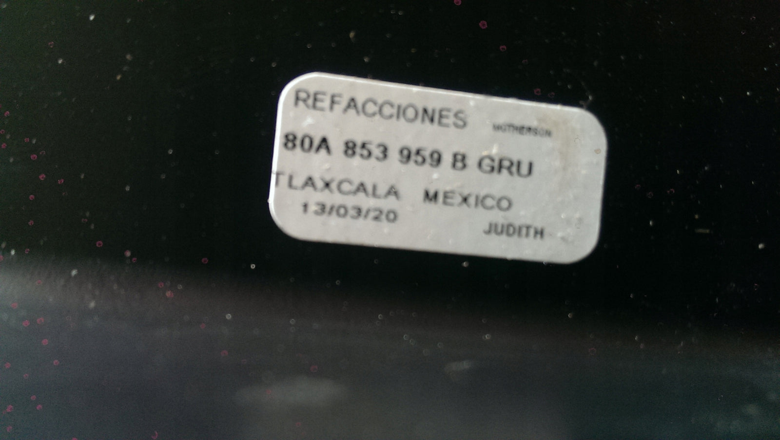 Listwa drzwi lewy przód AUDI Q5 S-LINE 80A853959B
