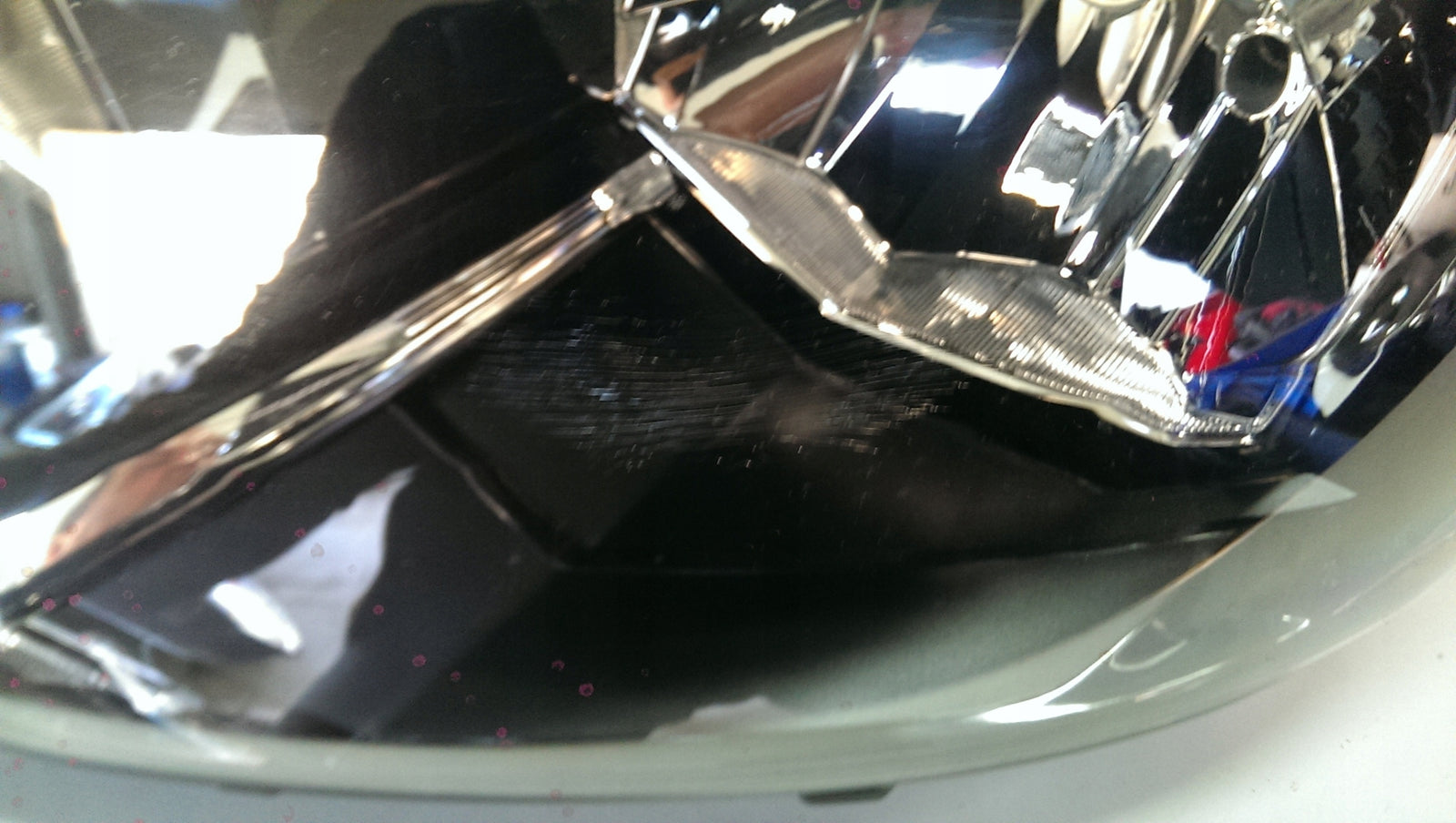 LE reflektor Vw T6 7E1941015AD 2017r demontaż
