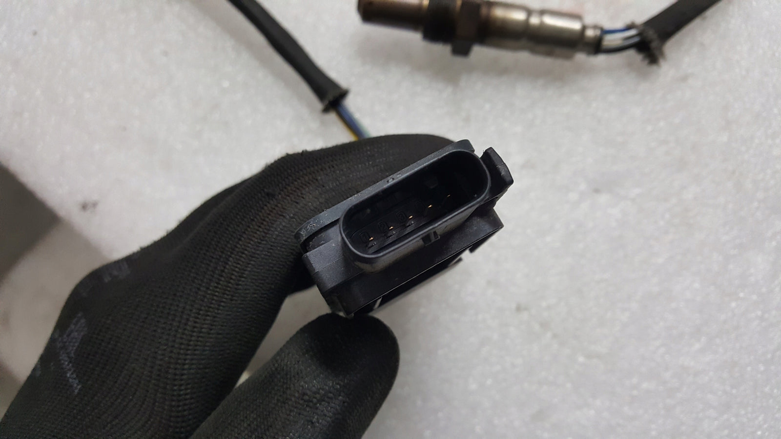 Sonda lambda czujnik NOX VW AUDI SKODA 04L907805BK demontaż