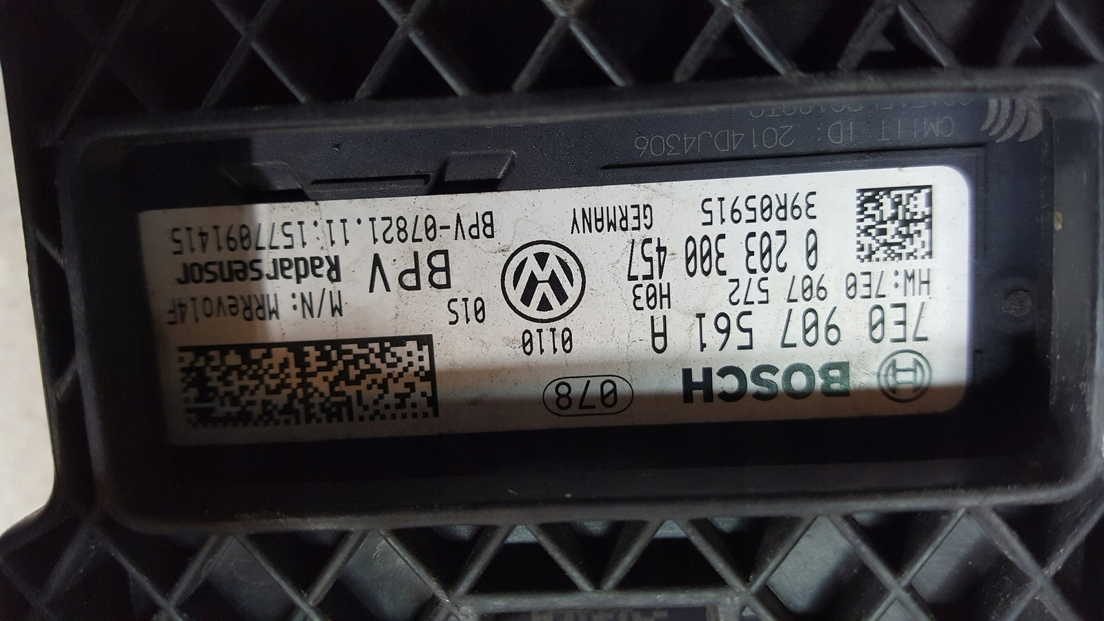 Radar sensor ACC VW T6 7E0907561A sprawny 100%