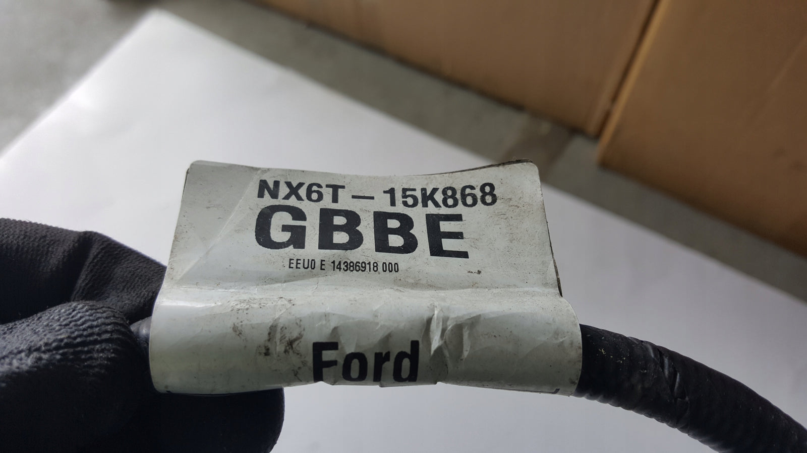 Instalacja czujników PDC tył FORD FOCUS NX6T-15K868 GBBE demontaż