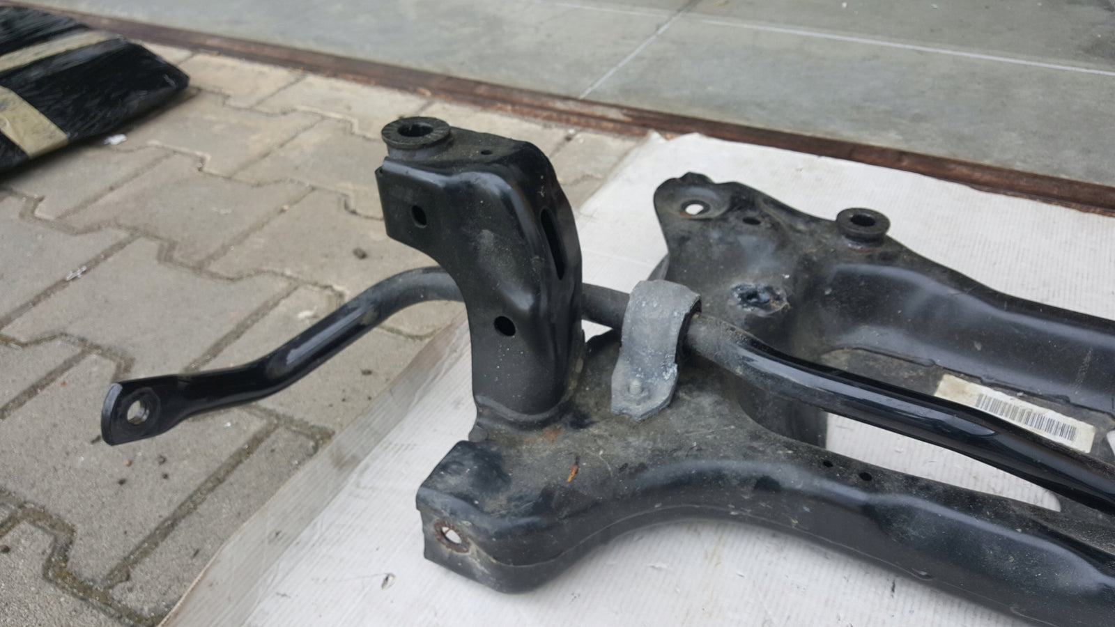 Wózek sanki kołyska VW AUDI SEAT SKODA 5WA199315F demontaż
