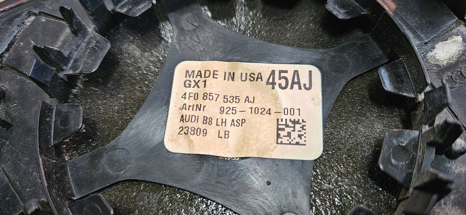 Lewy wkład lusterka footochrom Audi RS6 S6 A6 C6 4F0857535AJ IDEAŁ ORYGINAŁ
