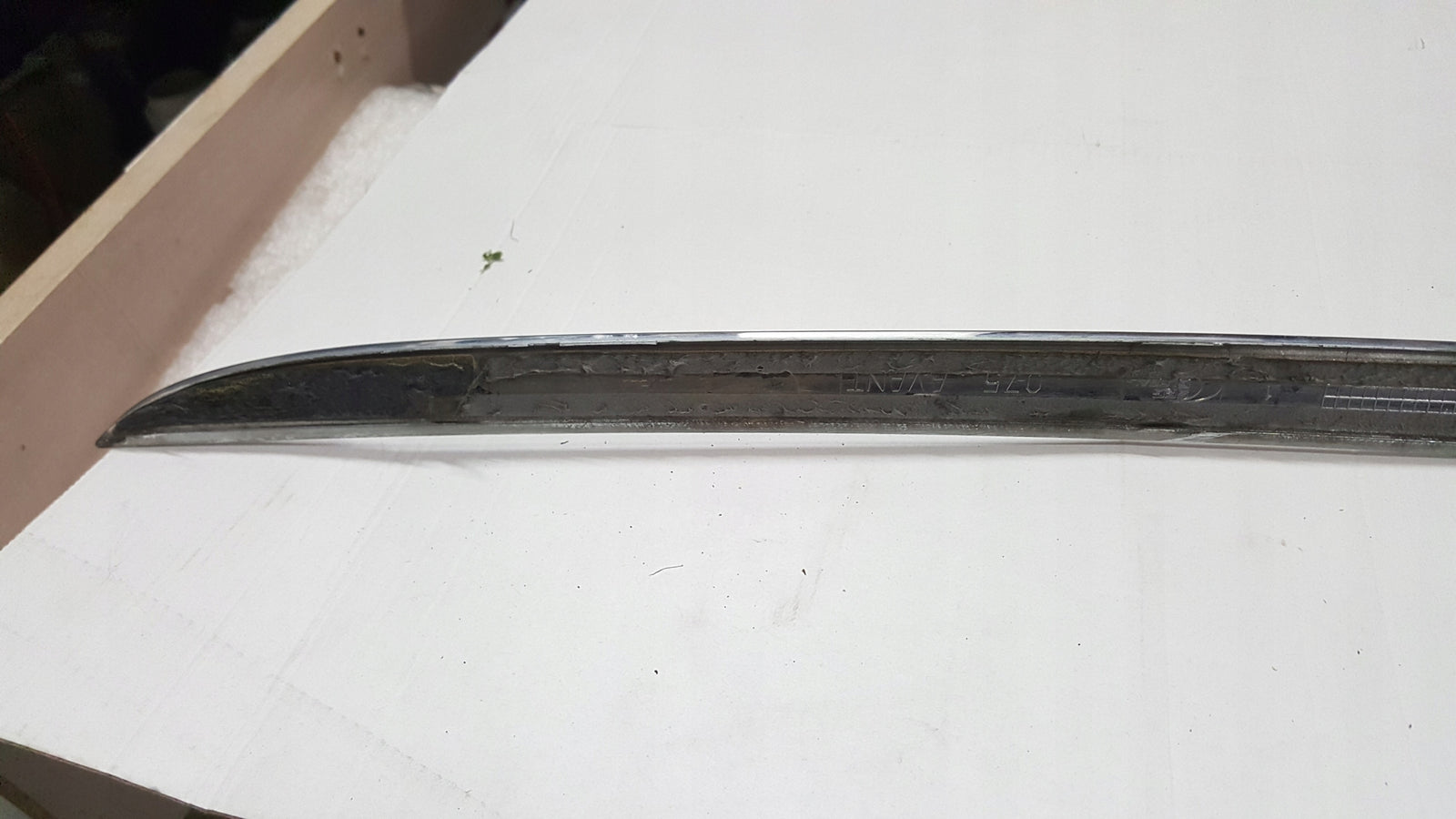 Listwa chrom klapy bagażnika AUDI A6 (C7) kombi lift 4G9853927 demontaż