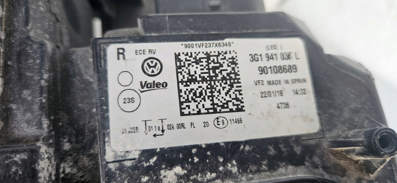 Pr LED Vw Passat B8 3G1941036L 2018r IDEAŁ!