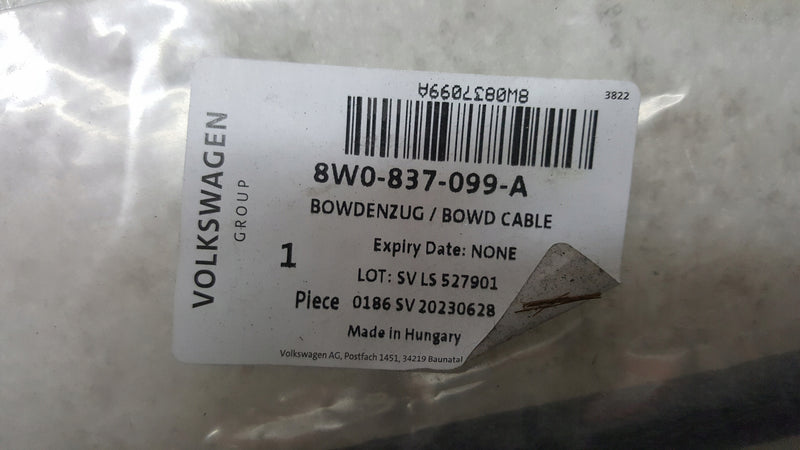 Audi A4 B9 A5 F5 Q5 FY Cięgno Bowdena Linka Klamki 8W0837099A