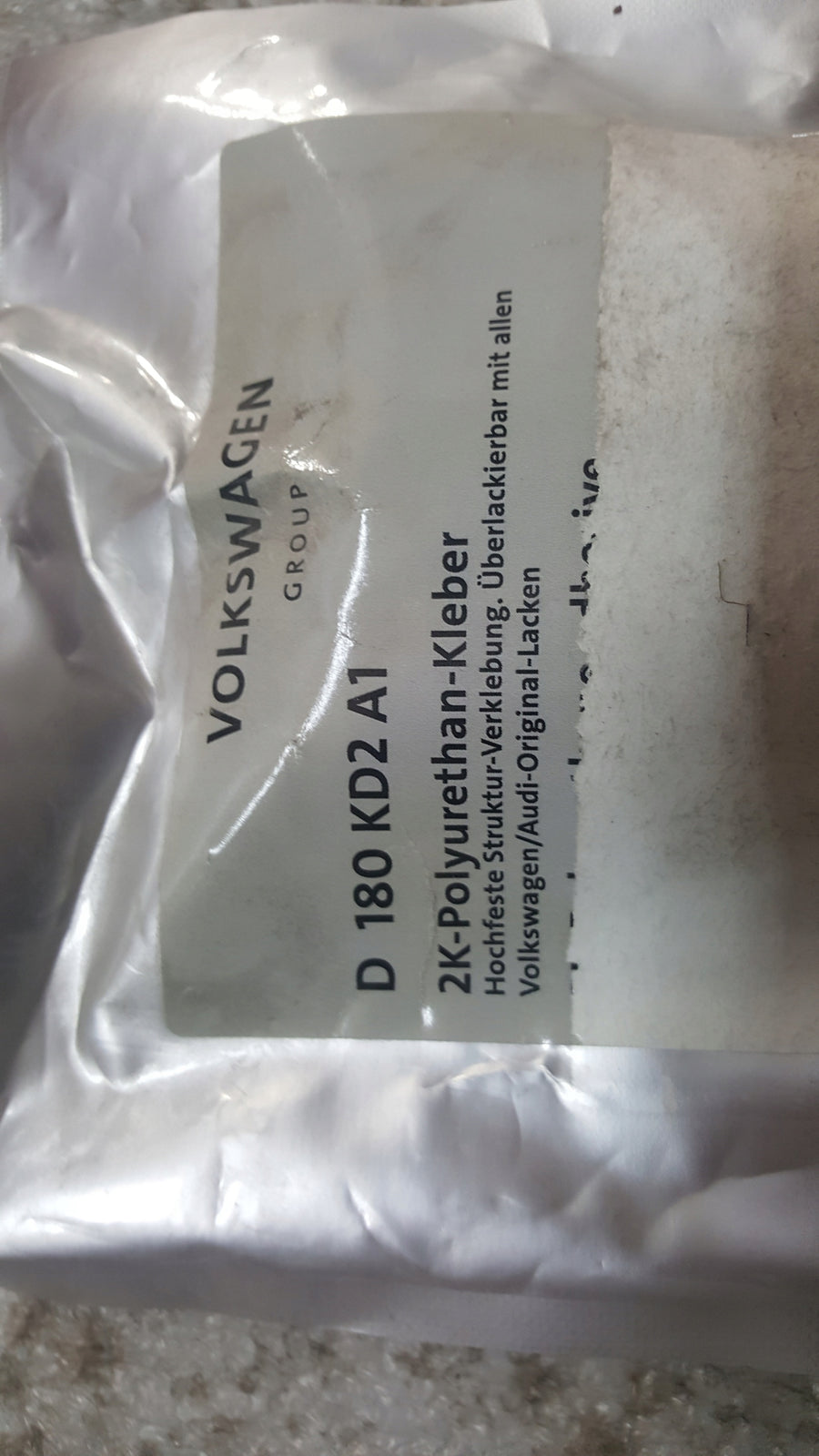 NOWE ORYGINALNE AUDI OE KLEJ 2-SKŁADNIK.POLIURETAN. D180KD2A1