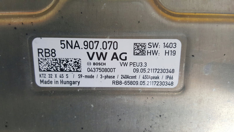Moduł sterownik napędu VW TIGUAN AUDI e-tron GT Q3 SEAT TARRACO 5NA907070