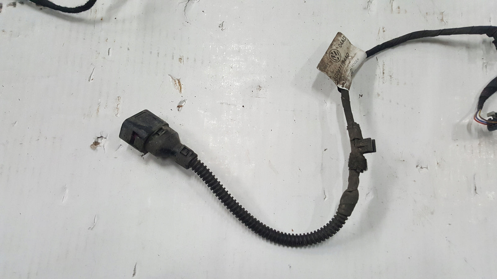 Instalacja PDC tył VW GOLF 7 5G0971104AD demontaż