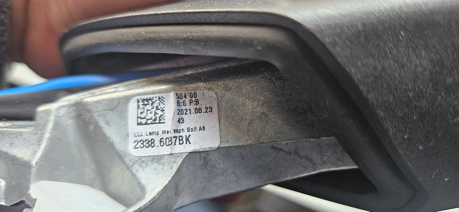 Le Lusterko kamera Vw Golf 8 5H1857501BK 11pin IDEAŁ