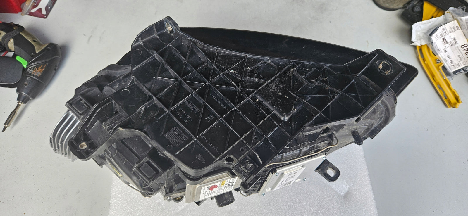 Pr kompletny xenon skr LED Audi Q5 lift 8R0941032C IDEAŁ! Wraz z mocowaniem