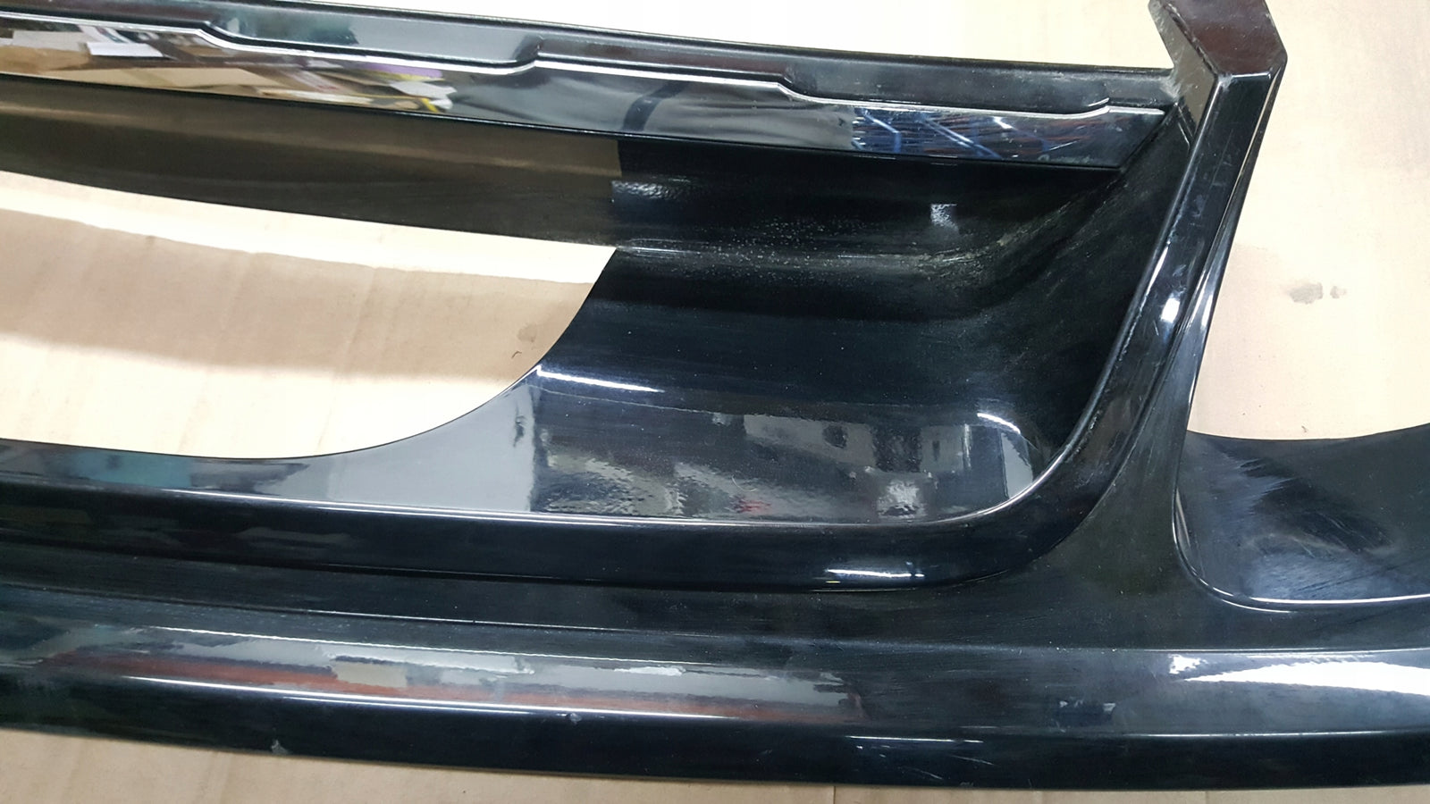 VW TOUAREG 7P6 R LINE SPOJLER DOKŁADKA ZDERZAKA 7p6807568K 7p6807568 tyl