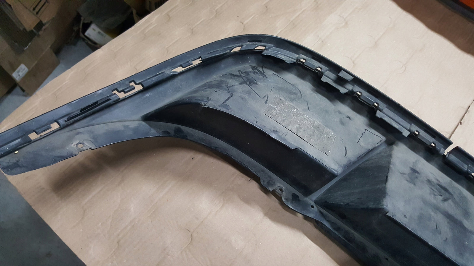 VW PASSAT B7 3AF KOMBI SPOILER DOKŁADKA ZDERZAKA TYŁ 3AF807521A