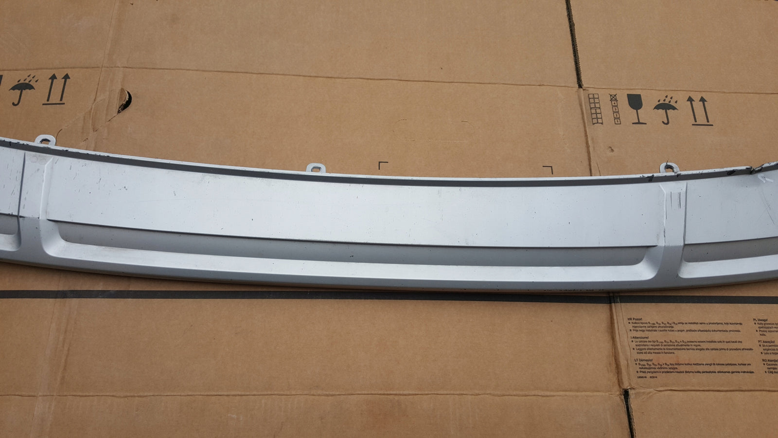 AUDI 4KE E-TRON SPOILER DOKŁADKA ZDERZAKA PRZÓD PRZEDNIA 4KE807733