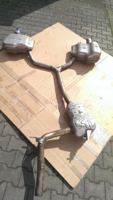 tłumik Audi A4 8W0253411 demontaż 8W5253612A