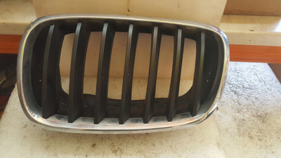 ATRAPA CHŁODNICY, NERKA PRAWA, BMW OE 51137171395