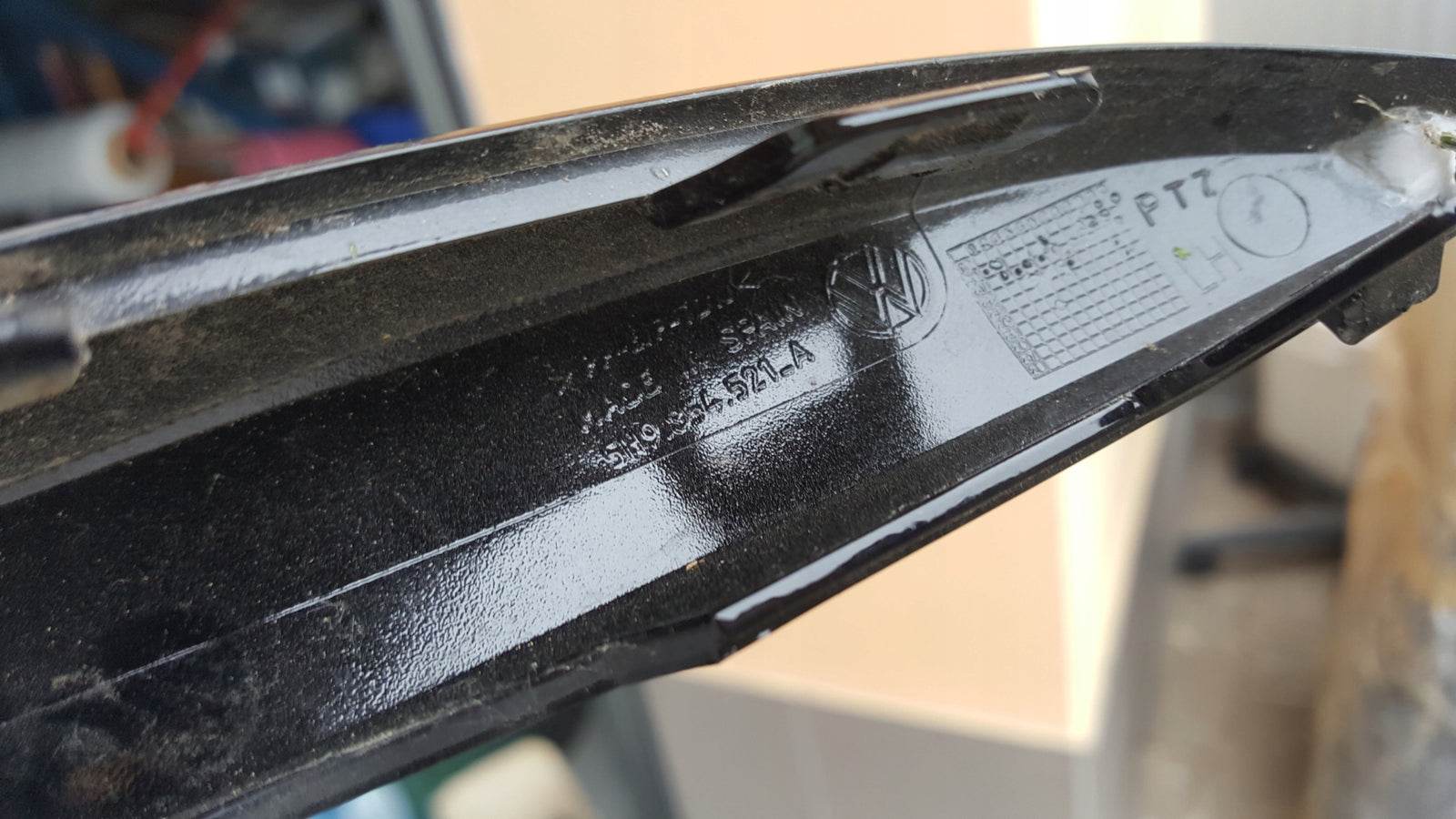 Listwy zderzaka tylnego VW GOLF VIII R-LINE kombi 5H9854521A 5H9854522A