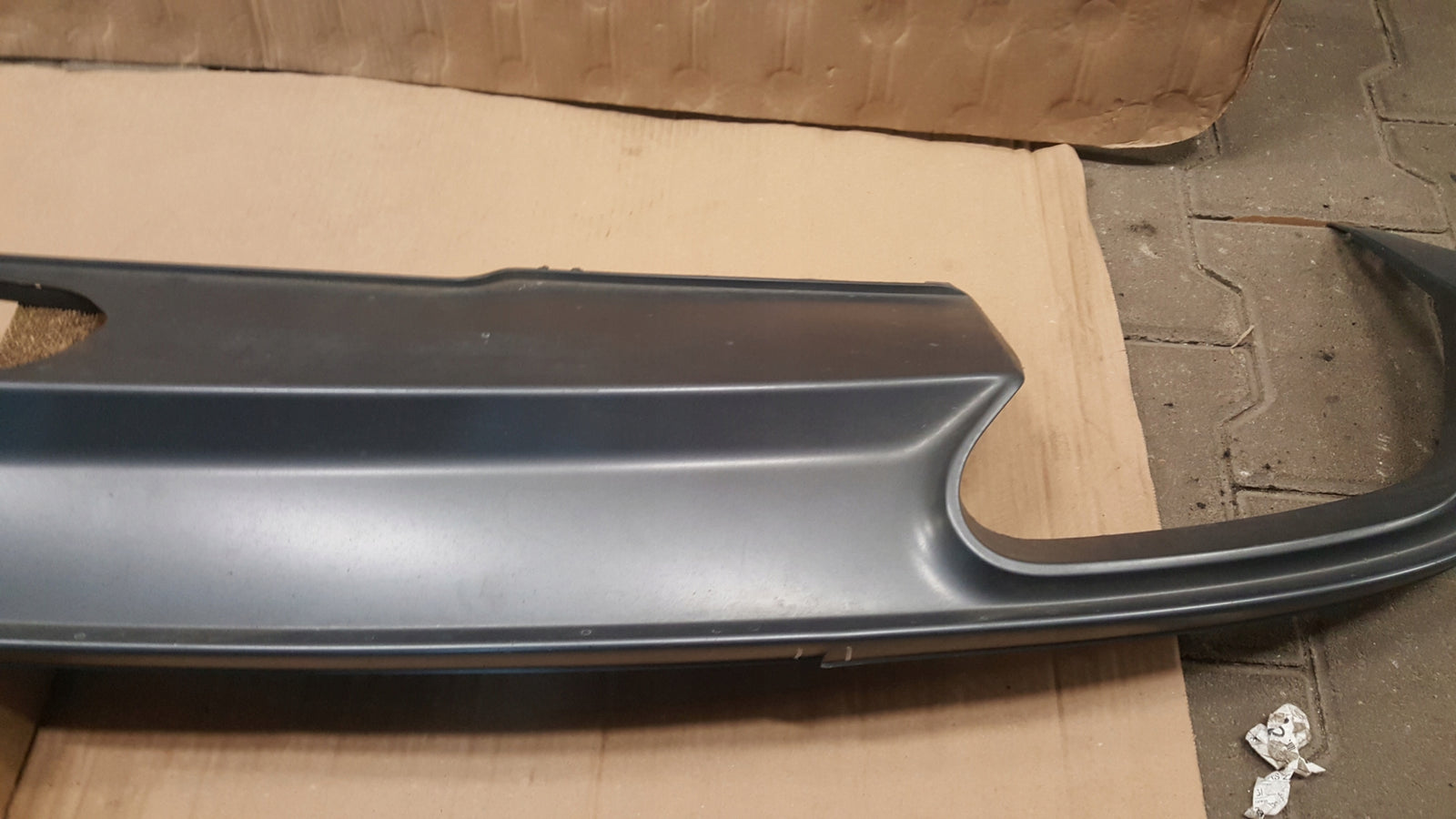 AUDI A4 B9 LIFT 24r SPOILER DOKŁADKA ZDERZAKA TYLNEGO TYŁ S-LINE 8W0807521R
