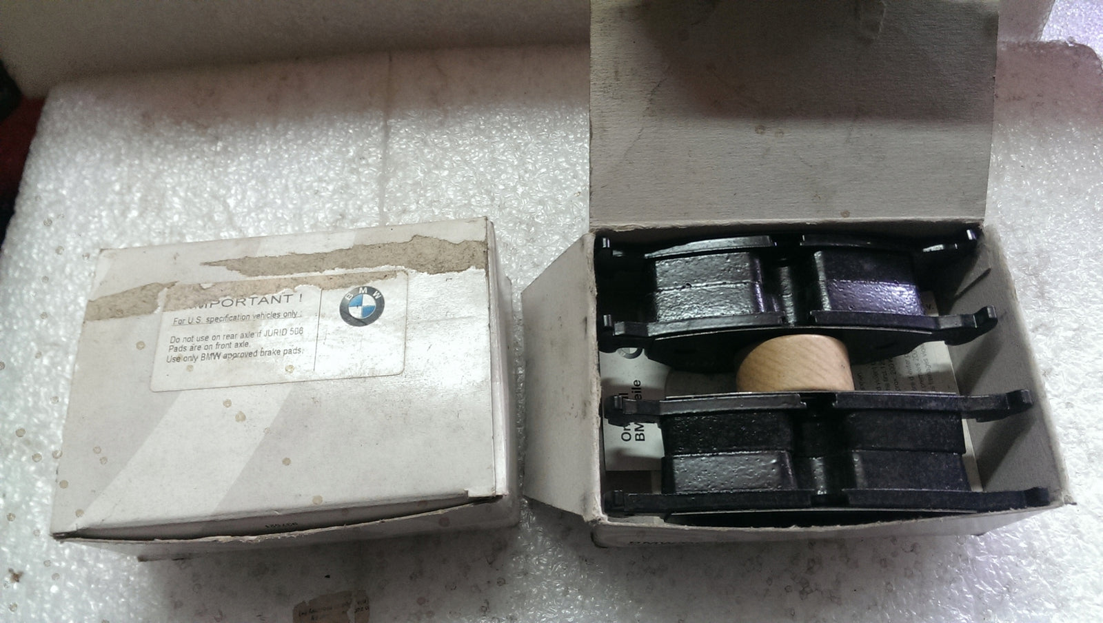 Klocki hamulcowe tył BMW E30 E36 1162536 ORYGINAŁ