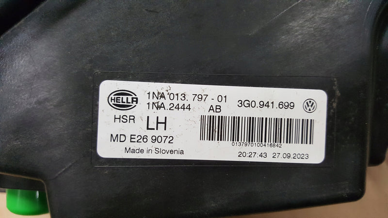 VW PASSAT B8 LIFT HALOGEN LEWY ORYGINAŁ 3G0941699