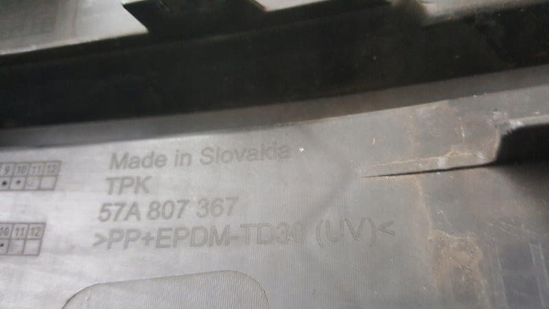 Kratka zderzaka lewy przód SKODA KAROQ 57A807367