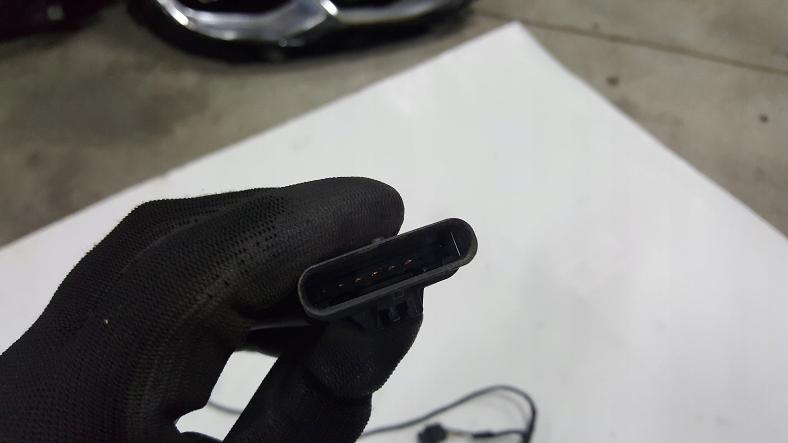 Wiązka PDC Mercedes Benz A0485453928 demontaż