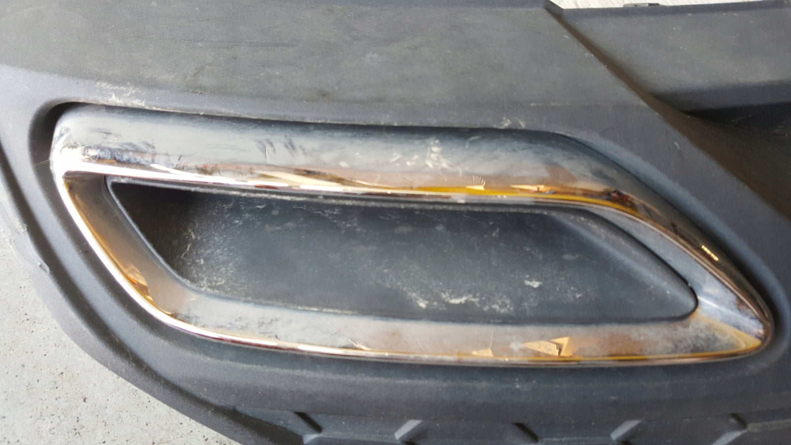 Dokładka spoiler zderzaka tylnego AUDI A3 S-LINE 8Y4807521B demontaż