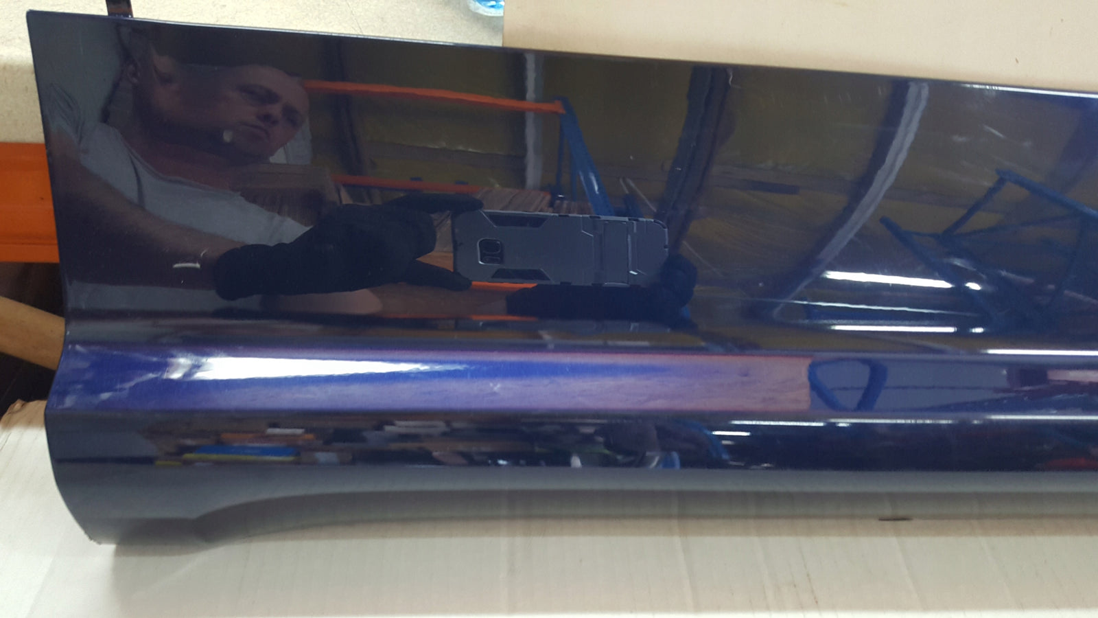 Listwa drzwi prawy tył AUDI Q5 S-LINE 80A853970B demontaż