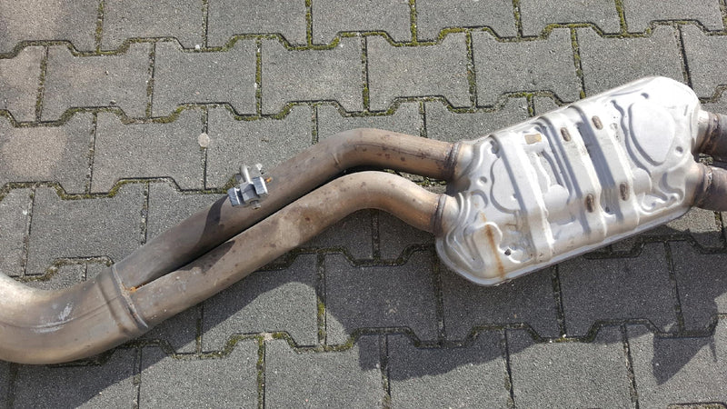 TŁUMIK WYDECH KOŃCOWY AUDI A6 C8 4K AKTYWNY DEMONTAŻ