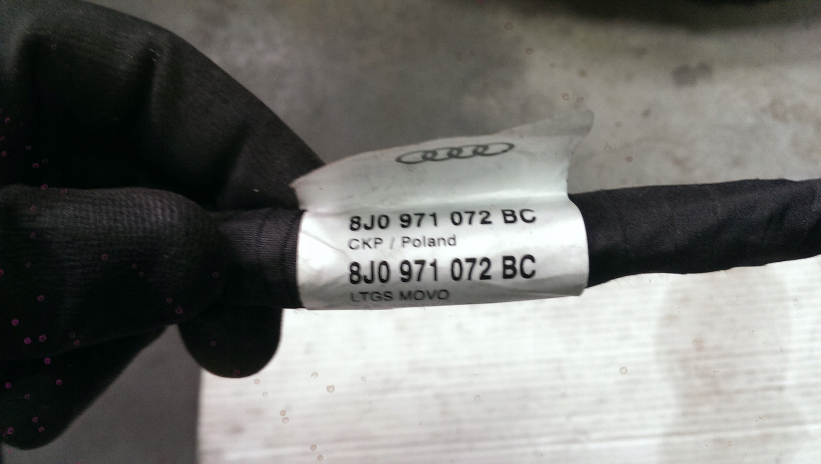 Wiązka przewodów silnika AUDI TT 8J0971072BC