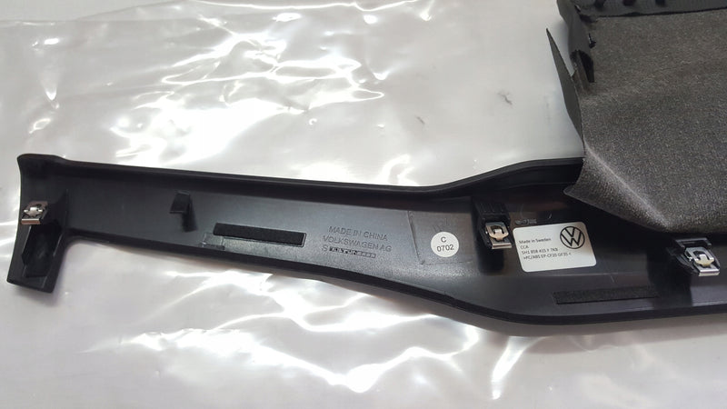 NOWA ORYGINALNA listwa carbon deski VW GOLF VIII 5H1858415F 7KB