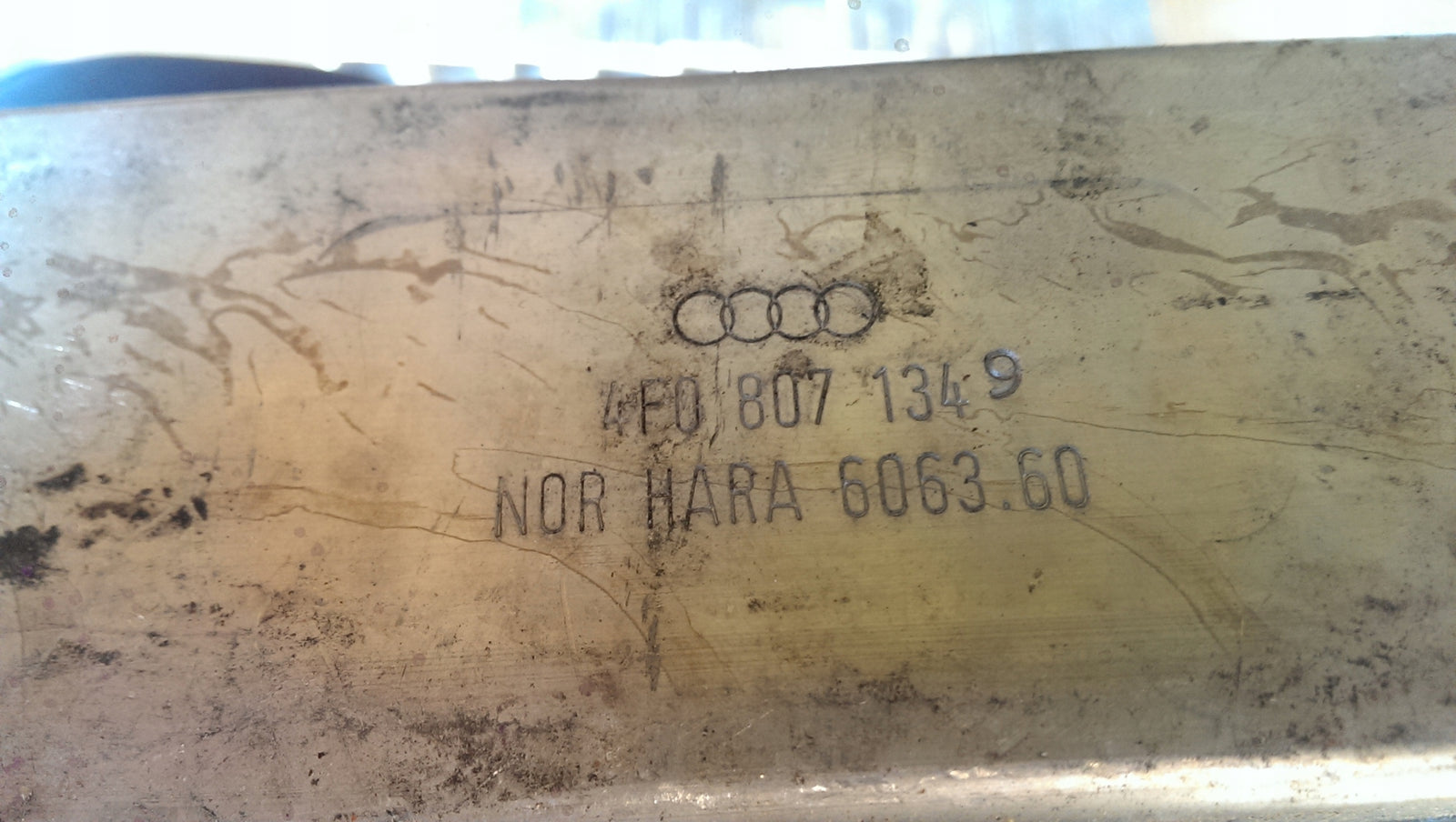Strefa zgniotu LE+PR Audi A6 C6 4F0807133/134