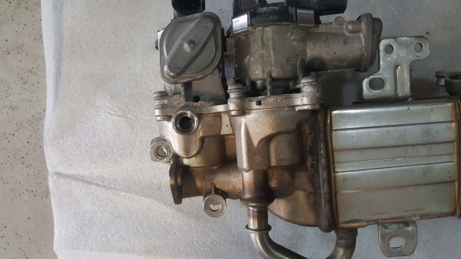 Chłodnica spalin zawór EGR 04L131512CH VW T6 T7 CRAFTER 2.0 TDI