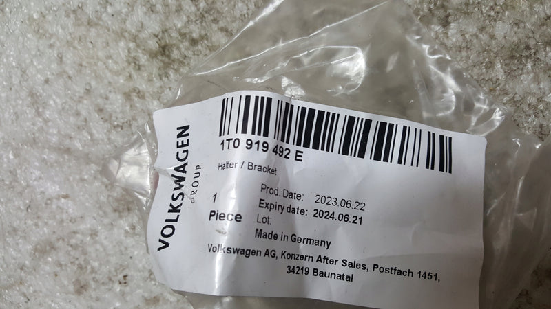 VW TOURAN I UCHWYT KOSZYK MOCOWANIE CZUJNIKA PARKOWANIA PDC 1T0919492E