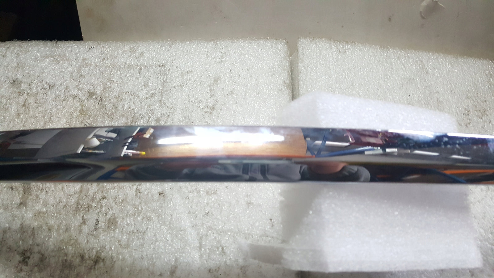 VW PASSAT B7 3AF 10-14 LISTWA CHROM ZDERZAKA PRAWA TYLNA TYŁ 3AF807460