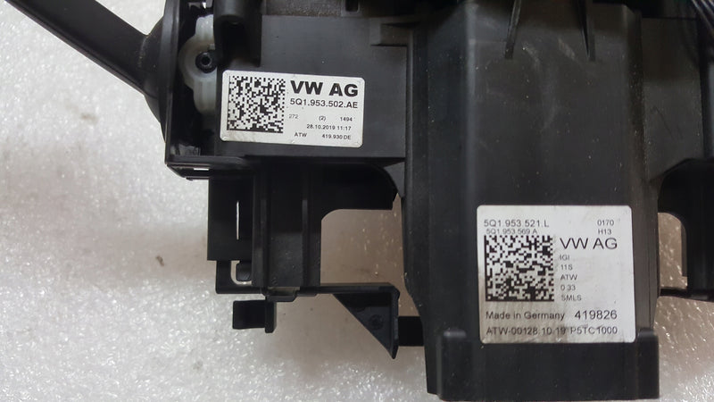 Przełącznik zespolony taśma VW SKODA 5Q1953521L 5Q1953502AE 5Q1953569A