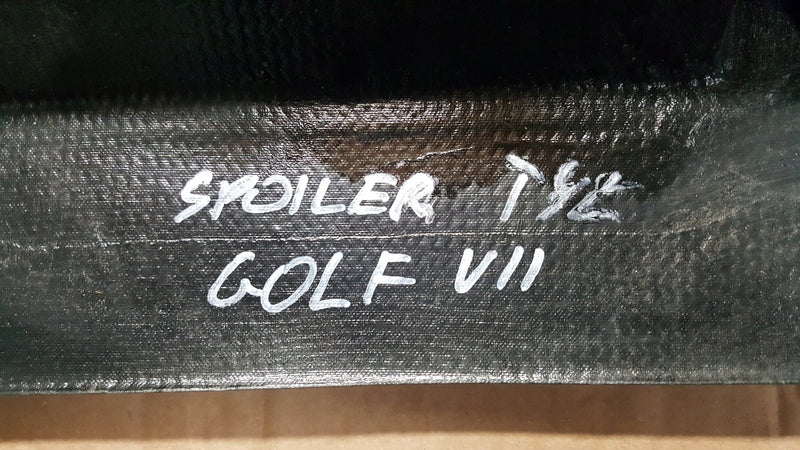 Tylna dokładka zderzaka (dyfuzor) CARBON VW Golf 7 VII MK7 R / R-Line 14-16