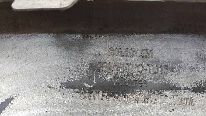 SPOILER DOKŁADKA ZDERZAKA PRZÓD AUDI Q5 II 80A807531
