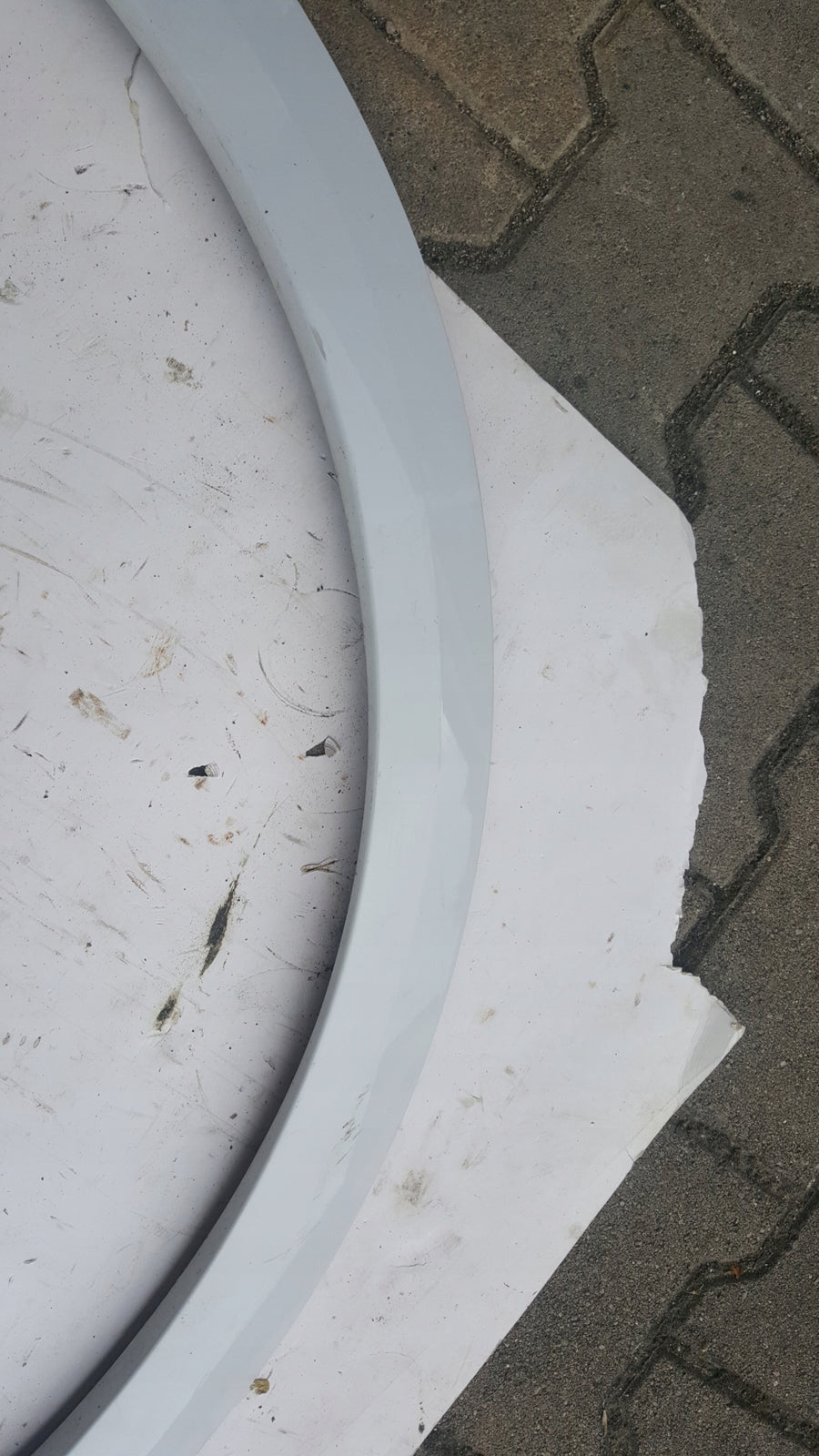LISTWA BŁOTNIKA LEWA PRZEDNIA AUDI Q8 S-LINE 4M8853717B